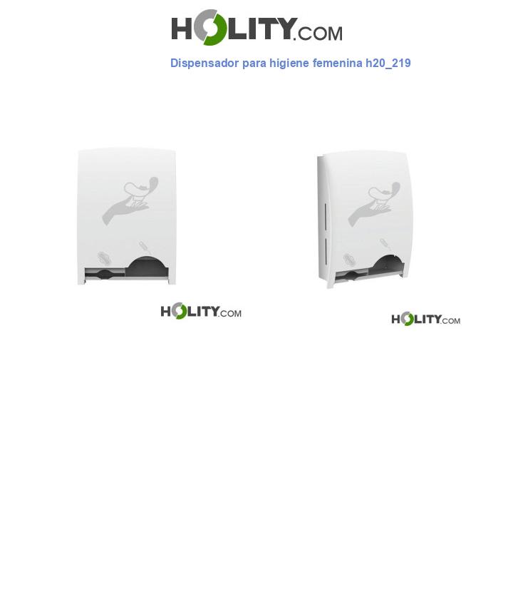 Dispensador para higiene femenina h20_219
