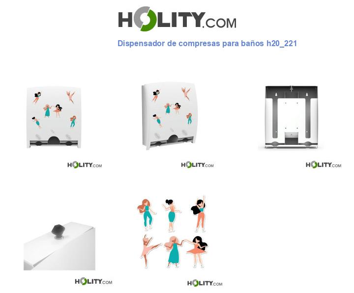 Dispensador de compresas para baños h20_221