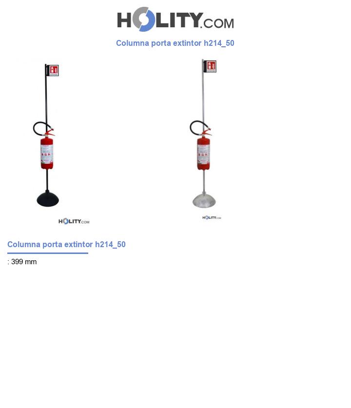 Columna porta extintor h214_50