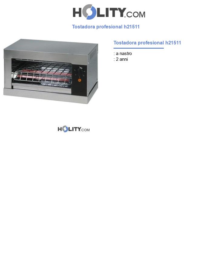 Tostadora profesional h21511