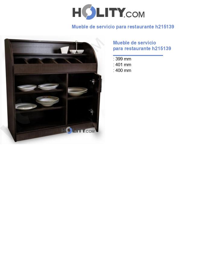 Mueble de servicio para restaurante h215139