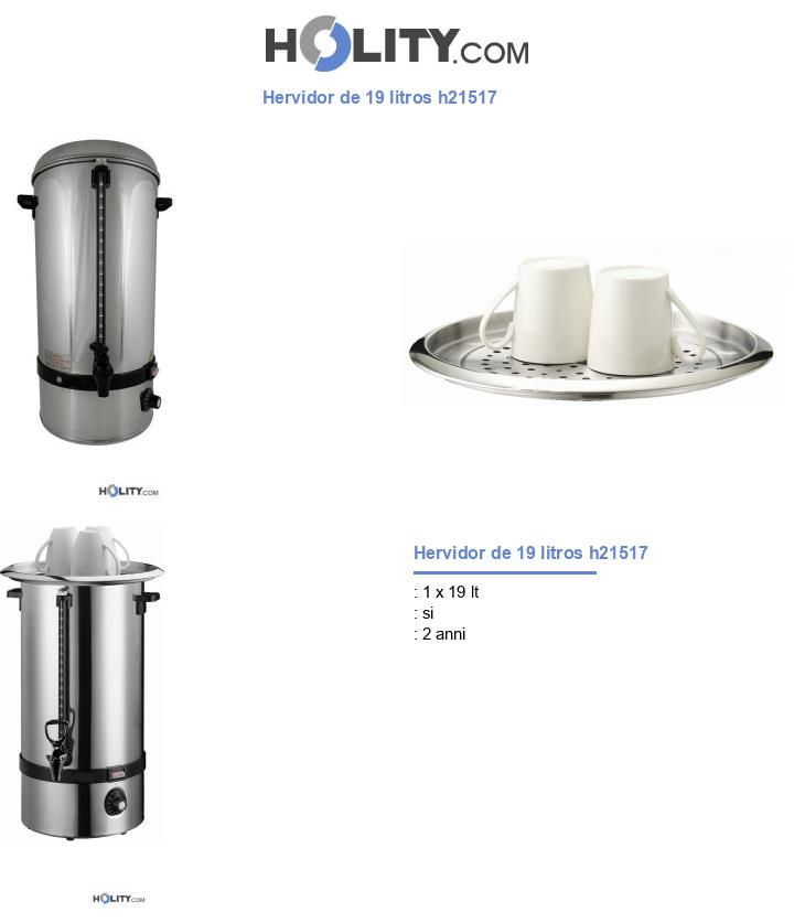 Hervidor de 19 litros h21517
