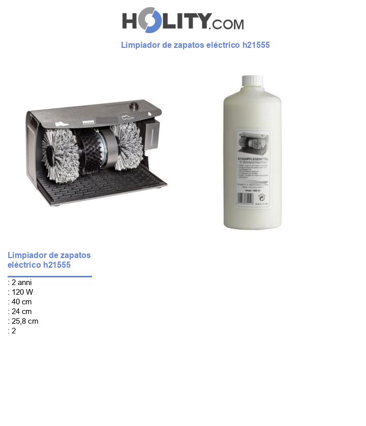 Limpiador de zapatos eléctrico h21555
