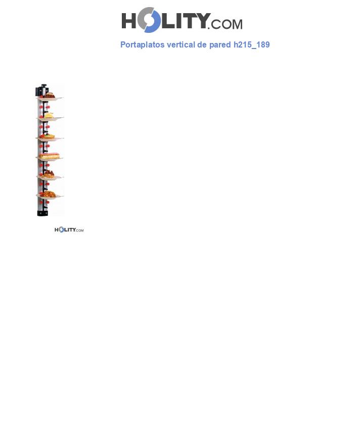Portaplatos vertical de pared h215_189