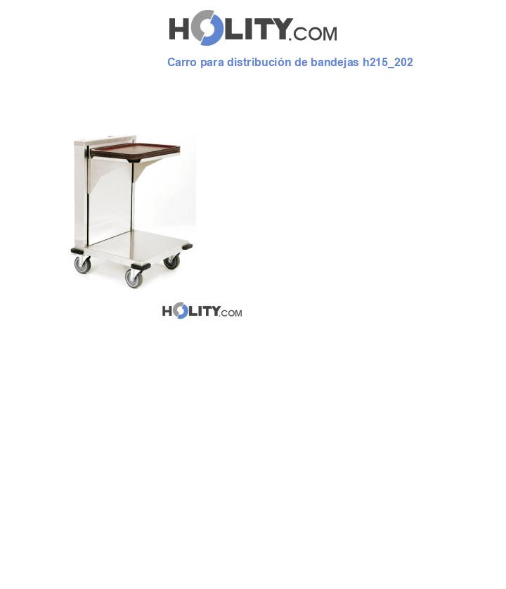 Carro para distribución de bandejas h215_202