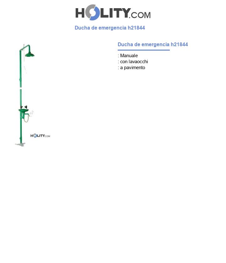 Ducha de emergencia h21844