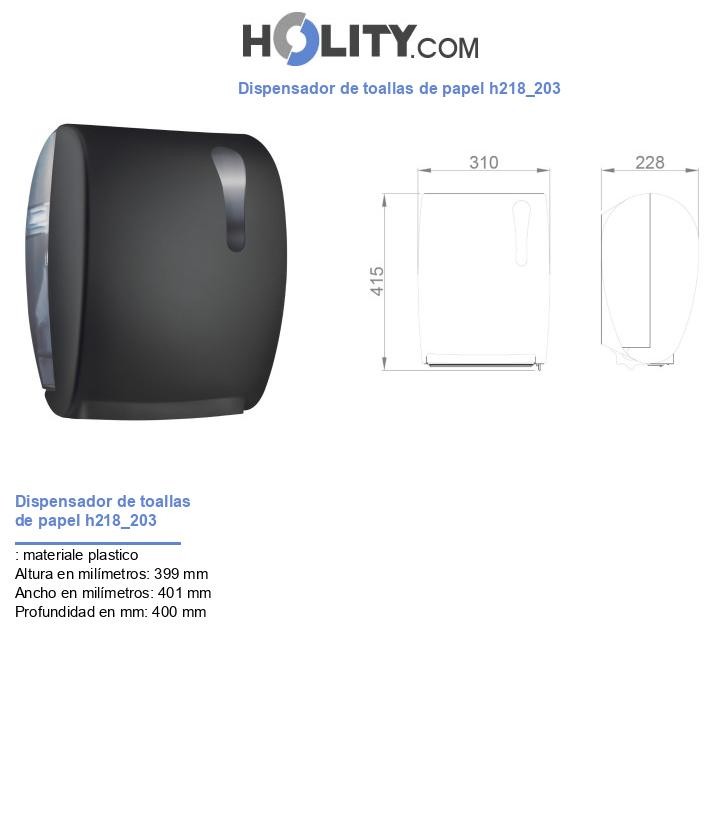 Dispensador de toallas de papel h218_203