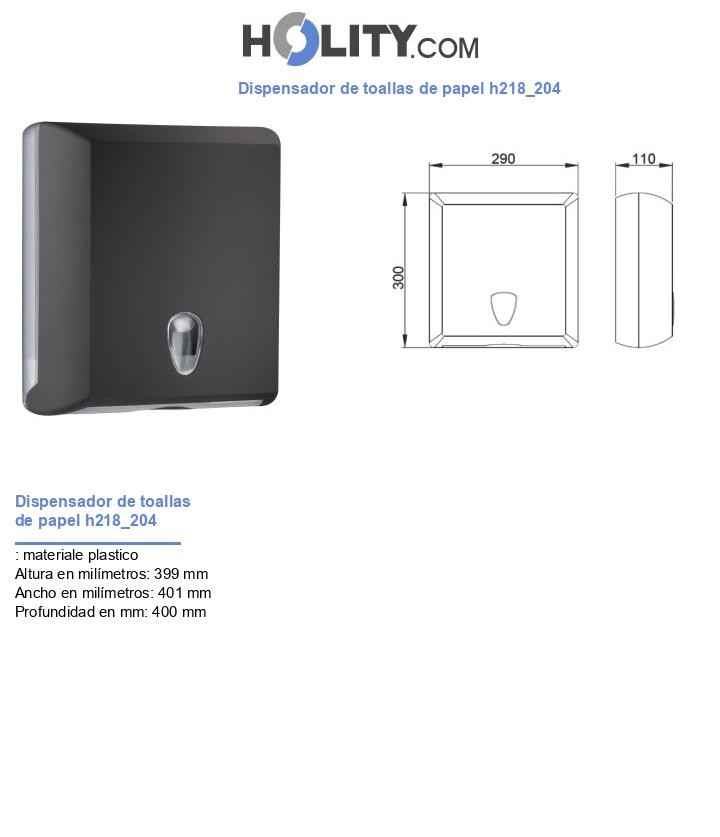 Dispensador de toallas de papel h218_204