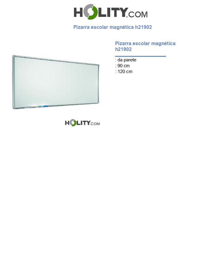 Pizarra escolar magnética h21902