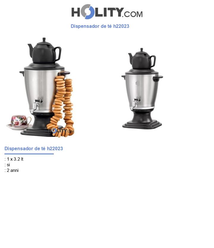 Dispensador de té h22023