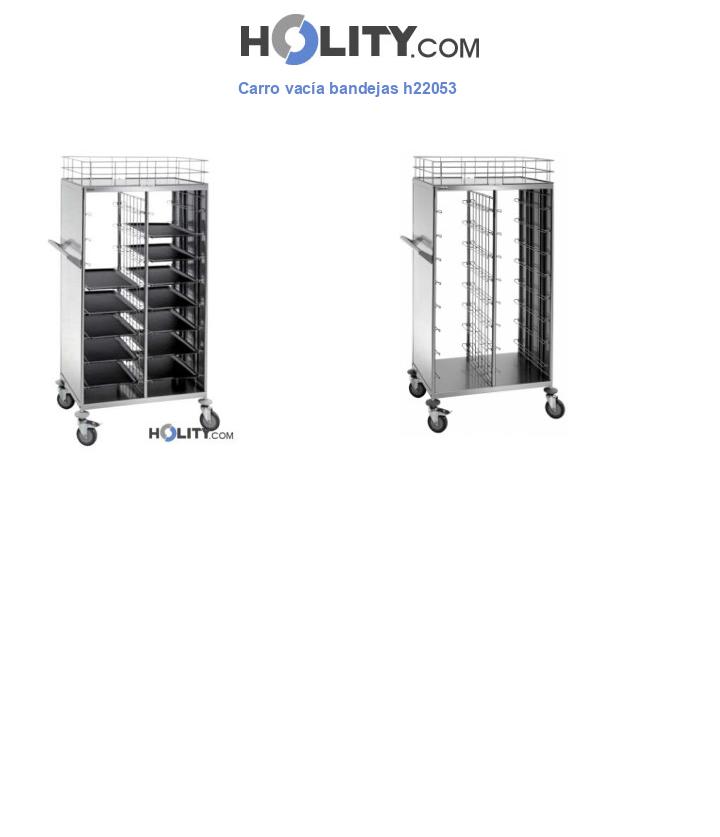 Carro vacía bandejas h22053