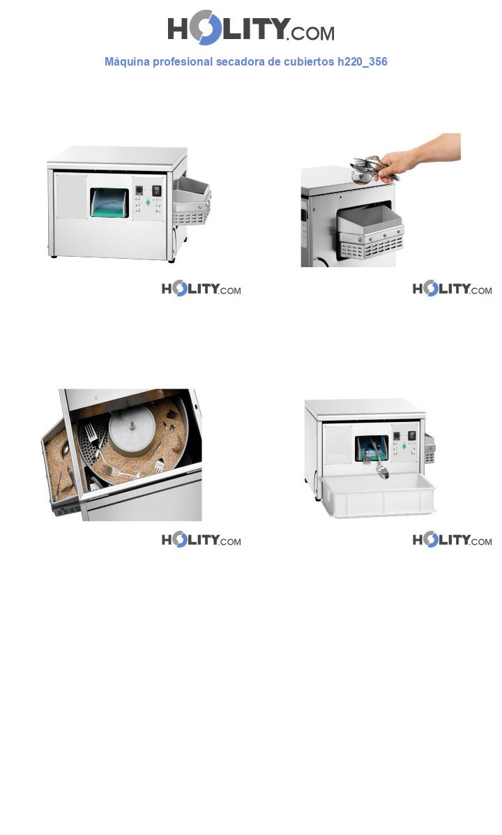 Máquina profesional secadora de cubiertos h220_356