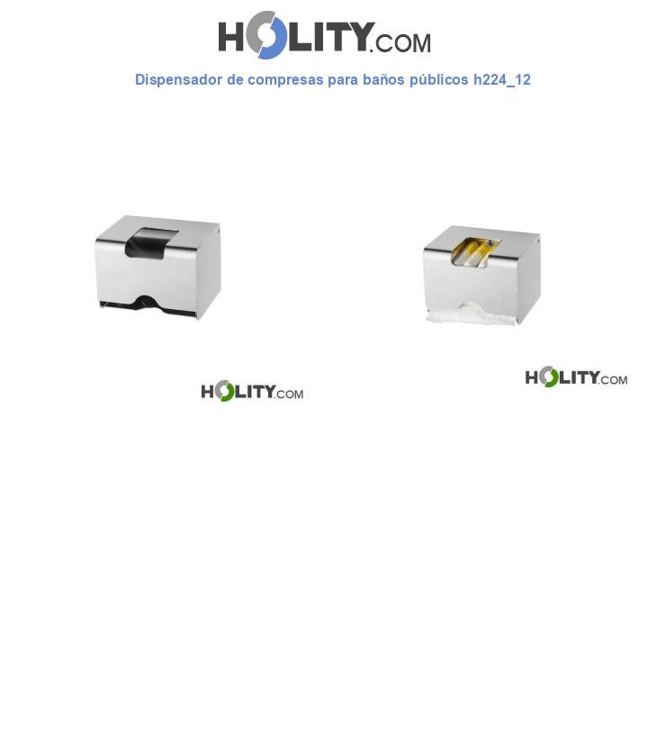 Dispensador de compresas para baños públicos h224_12