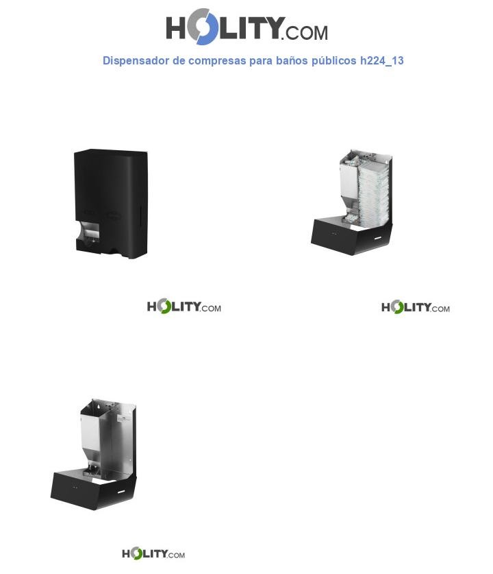 Dispensador de compresas para baños públicos h224_13