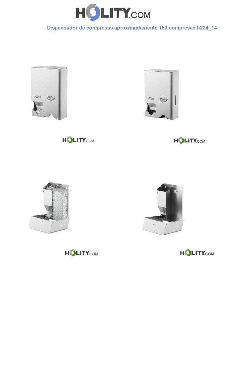 Dispensador de compresas aproximadamente 150 compresas h224_14