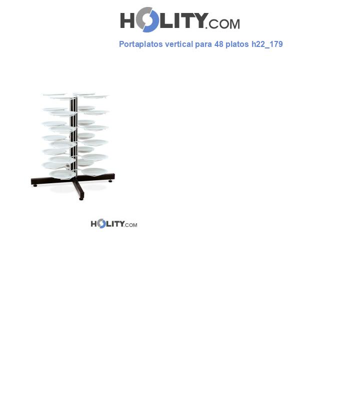 Portaplatos vertical para 48 platos h22_179