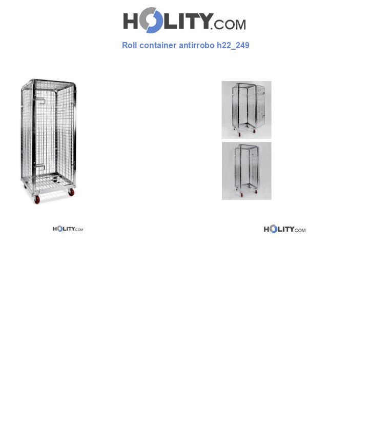 Roll container antirrobo h22_249