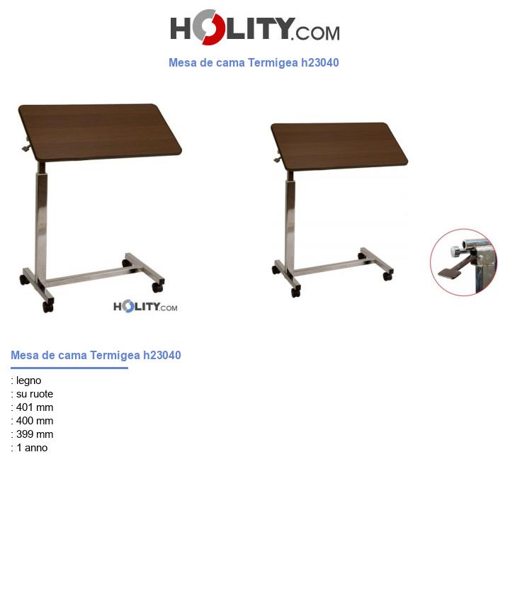 Mesa de cama Termigea h23040
