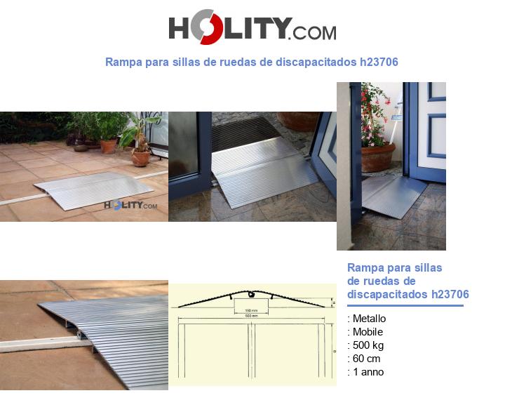 Rampa para sillas de ruedas de discapacitados h23706