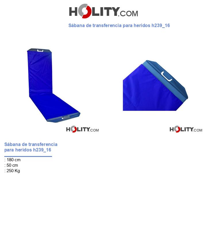Sábana de transferencia para heridos h239_16