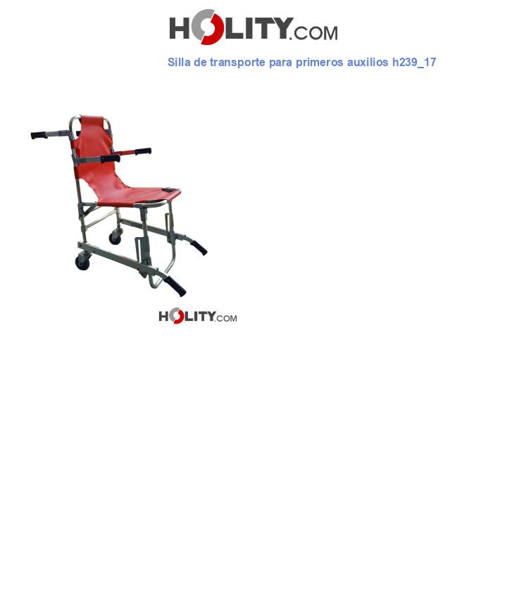 Silla de transporte para primeros auxilios h239_17