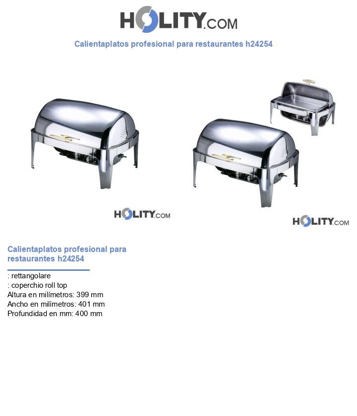 Calientaplatos profesional para restaurantes h24254