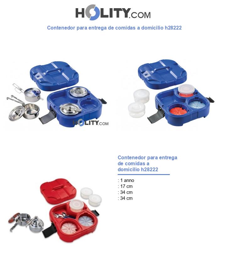 Contenedor para entrega de comidas a domicilio h28222