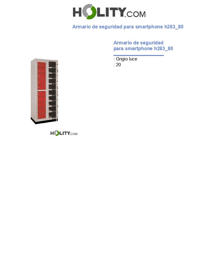 Armario de seguridad para smartphone h283_80