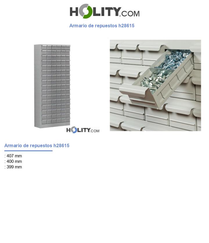 Armario de repuestos h28615