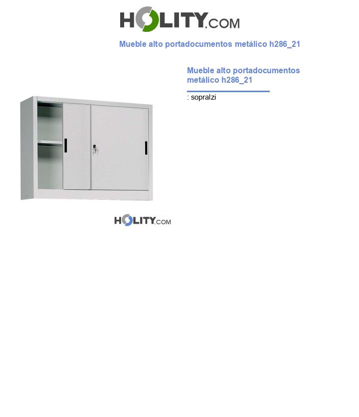 Mueble alto portadocumentos metálico h286_21