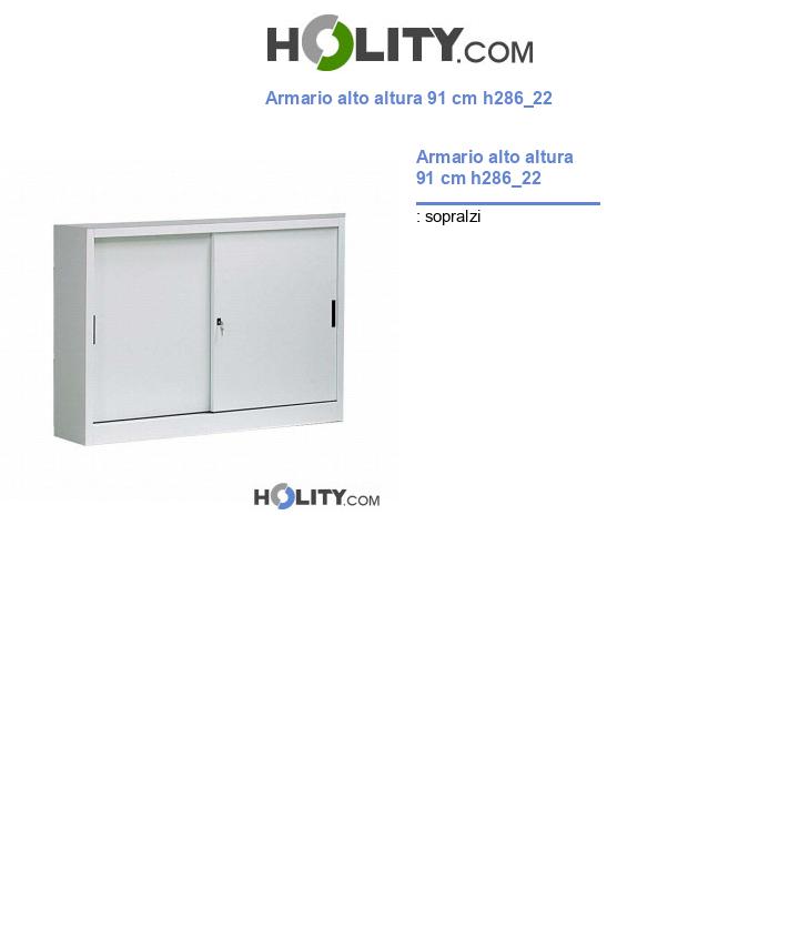 Armario alto altura 91 cm h286_22