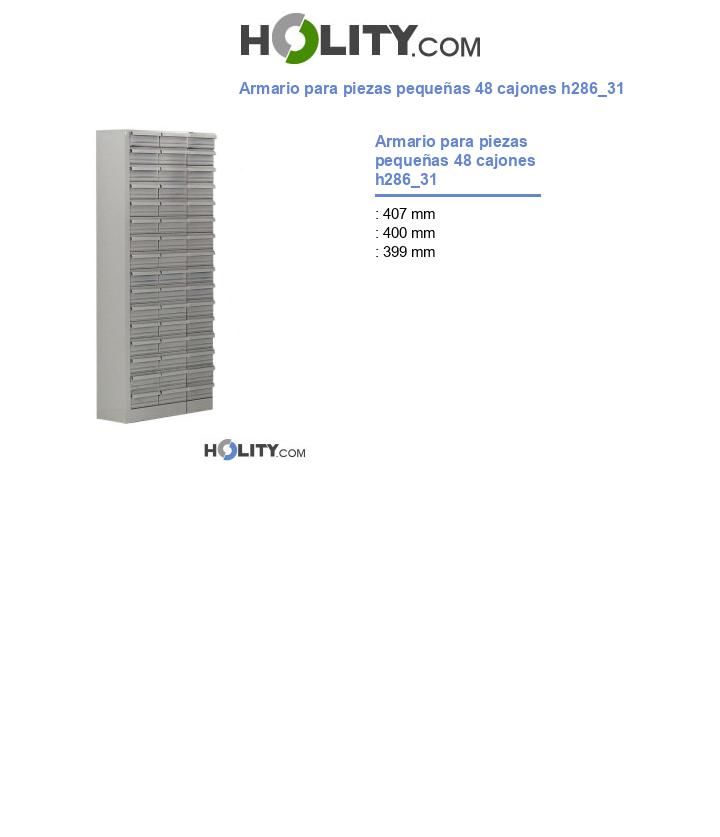 Armario para piezas pequeñas 48 cajones h286_31