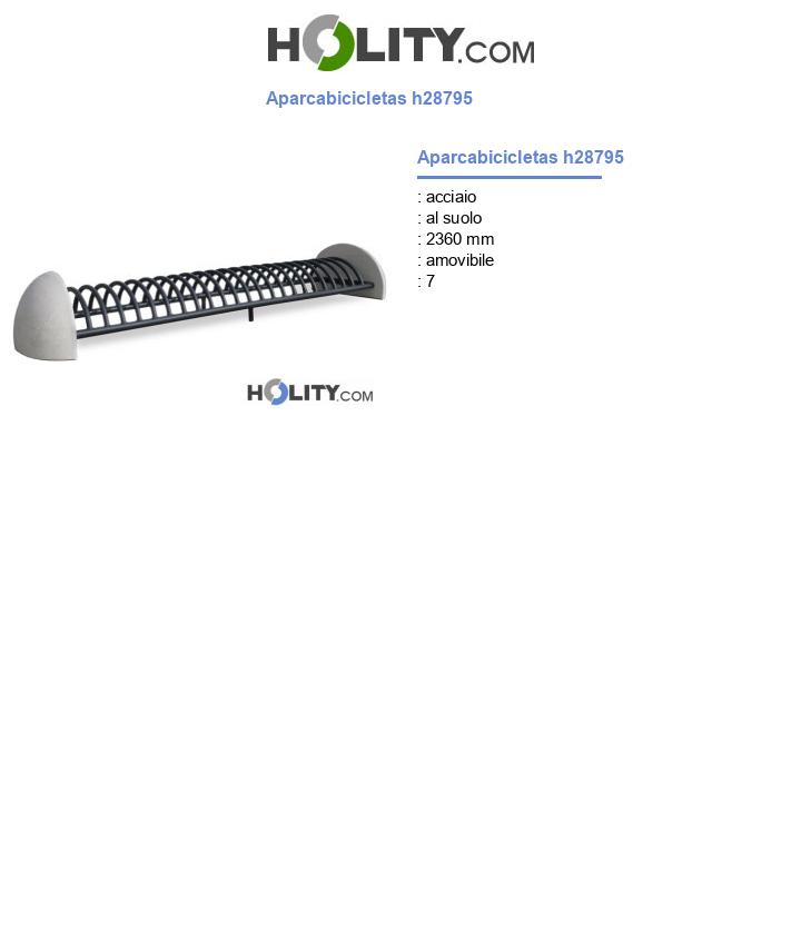 Aparcabicicletas h28795