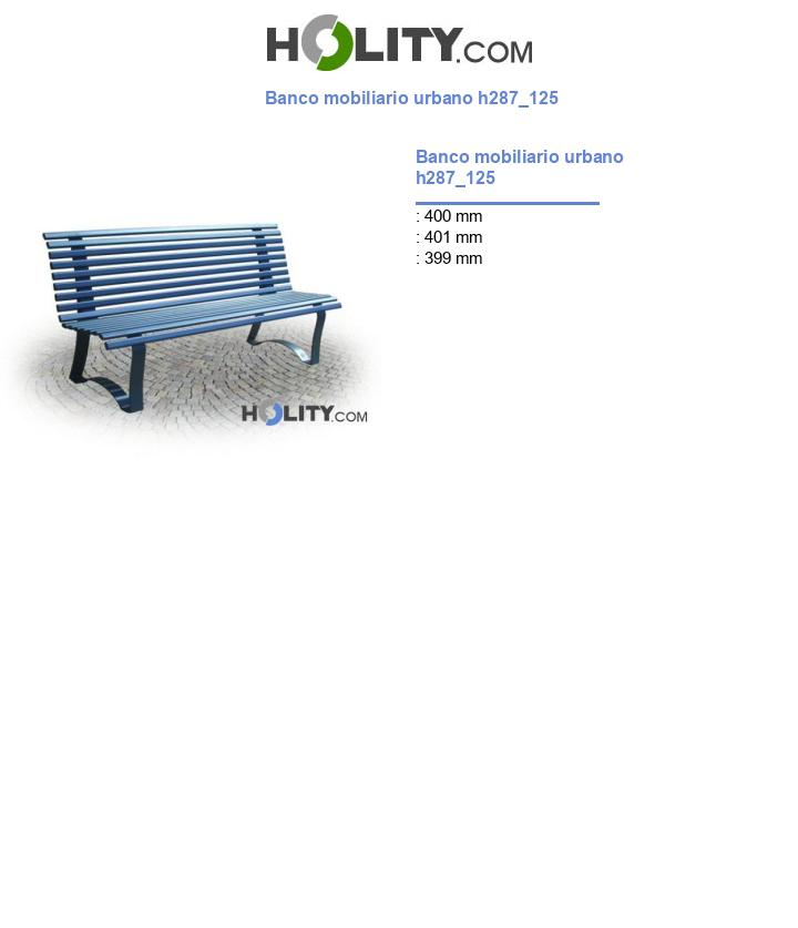 Banco mobiliario urbano h287_125