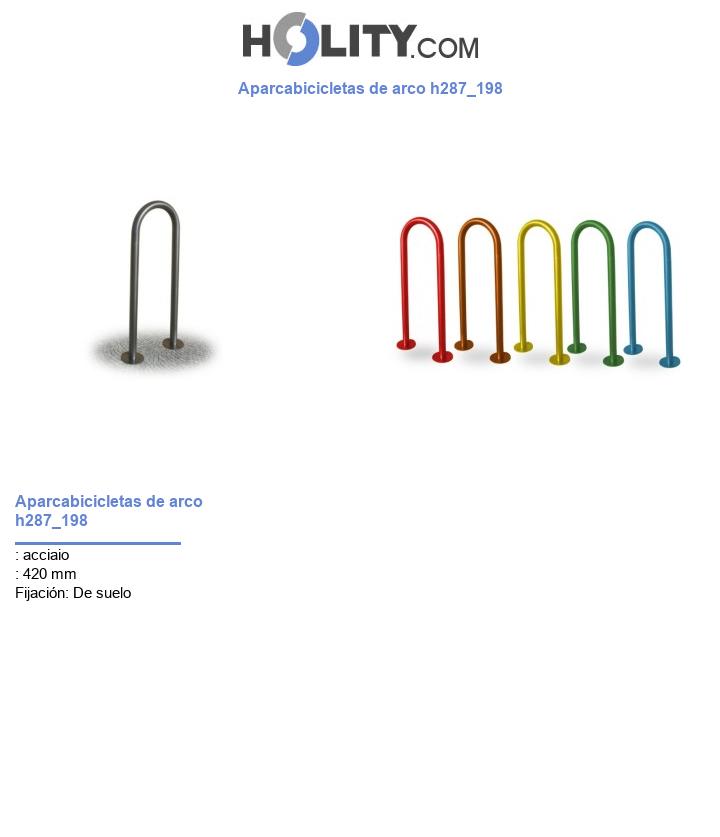 Aparcabicicletas de arco h287_198