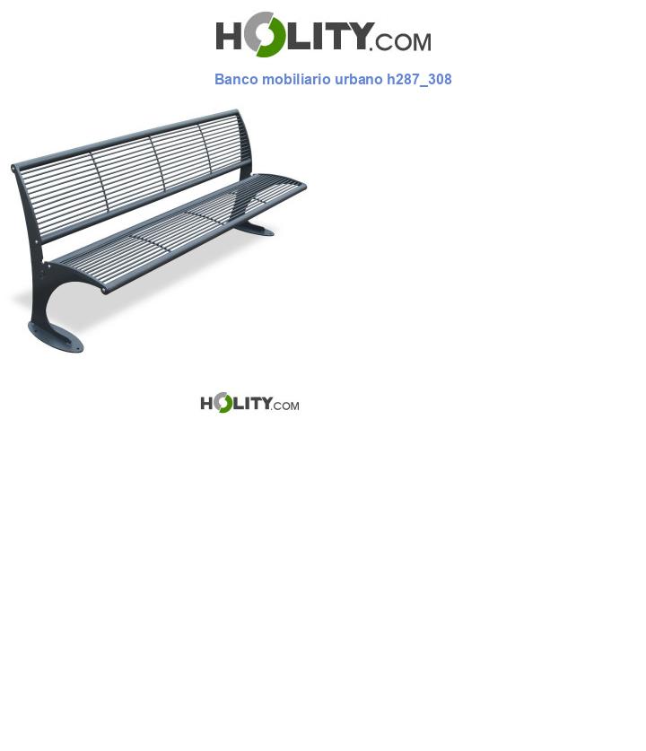 Banco mobiliario urbano h287_308