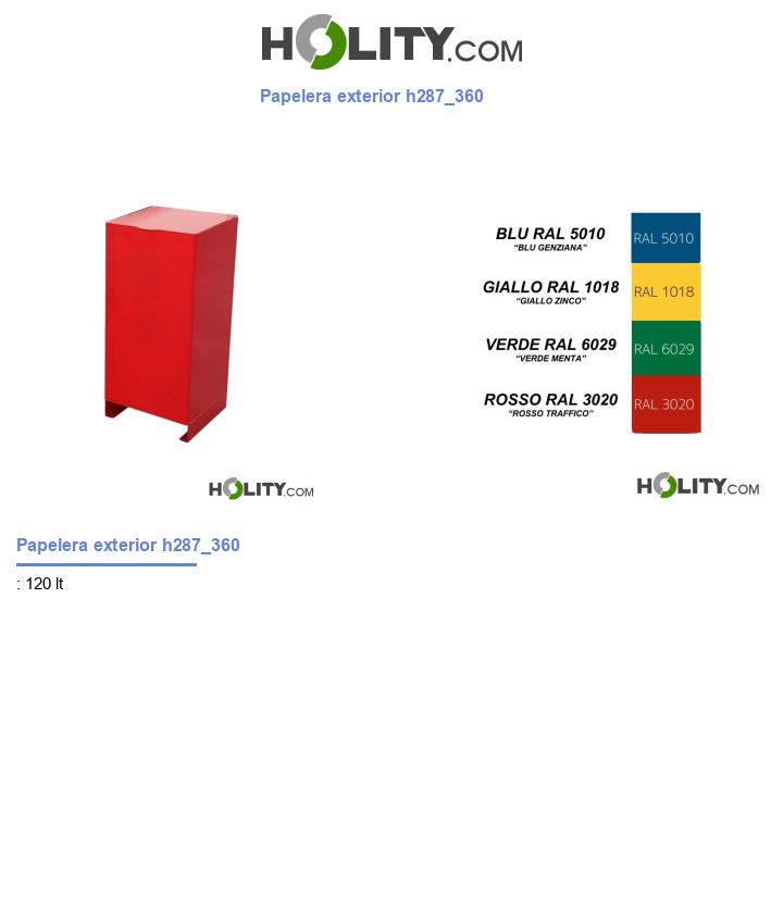Papelera exterior h287_360