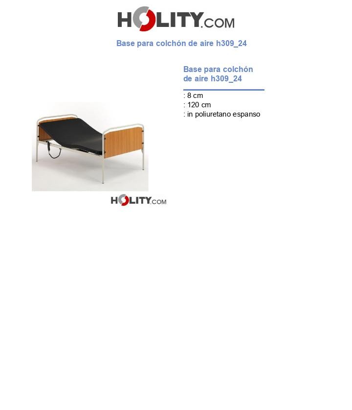 Base para colchón de aire h309_24