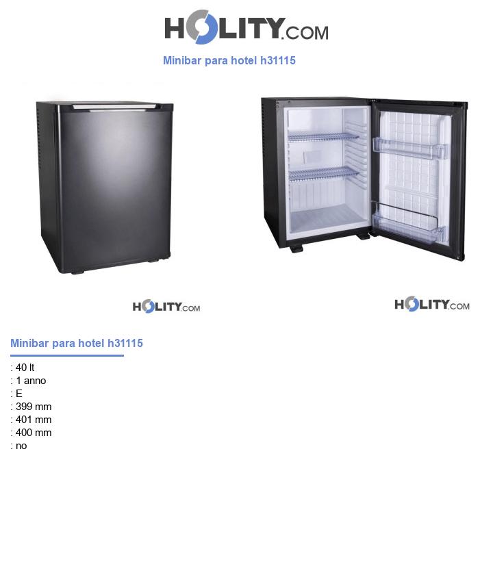 Minibar para hotel h31115