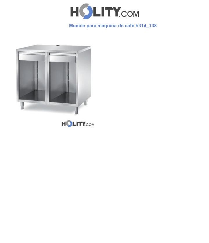 Mueble para máquina de café h314_138