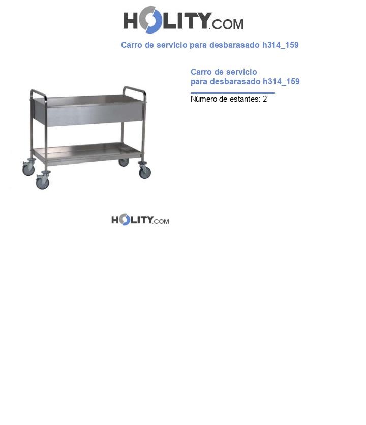 Carro de servicio para desbarasado h314_159