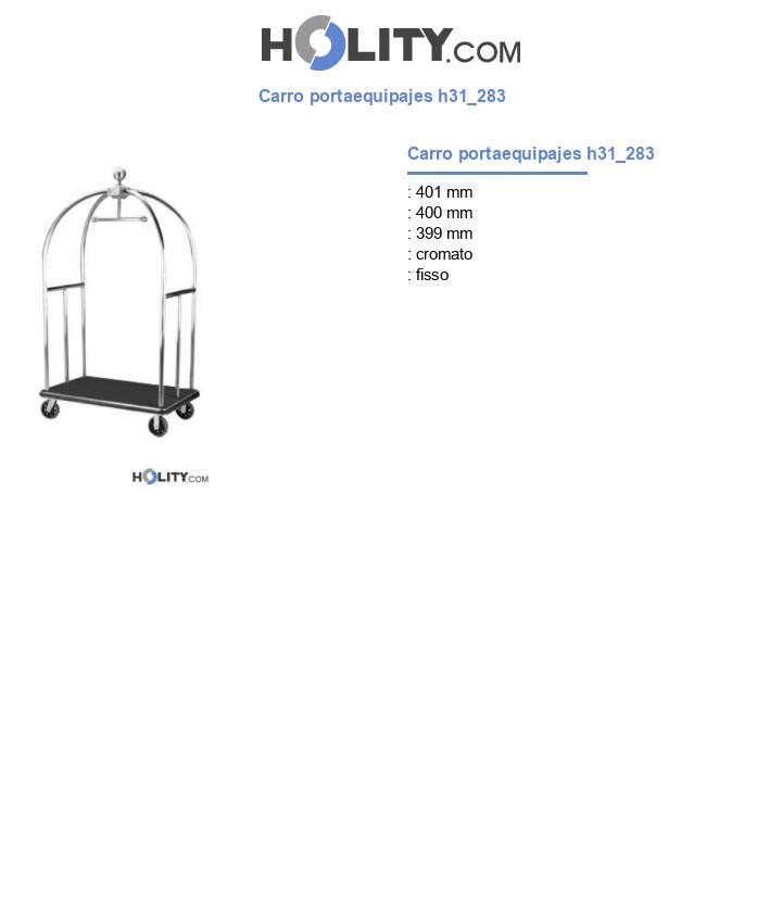 Carro portaequipajes h31_283