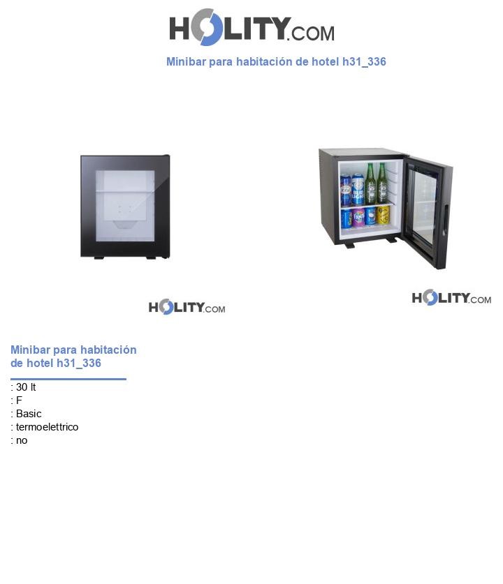 Minibar para habitación de hotel h31_336