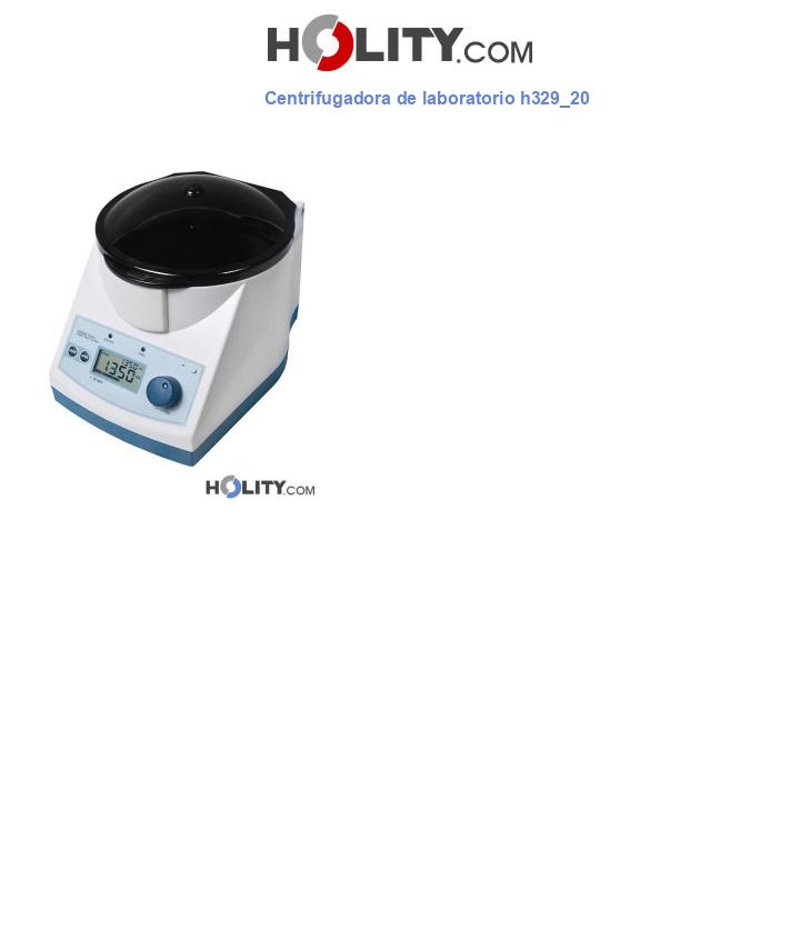 Centrifugadora de laboratorio h329_20