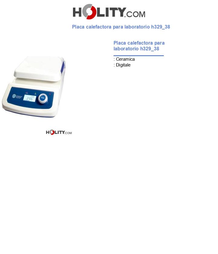 Placa calefactora para laboratorio h329_38