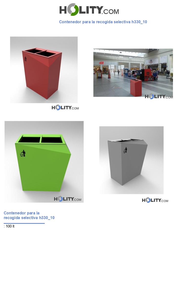 Contenedor para la recogida selectiva h330_10