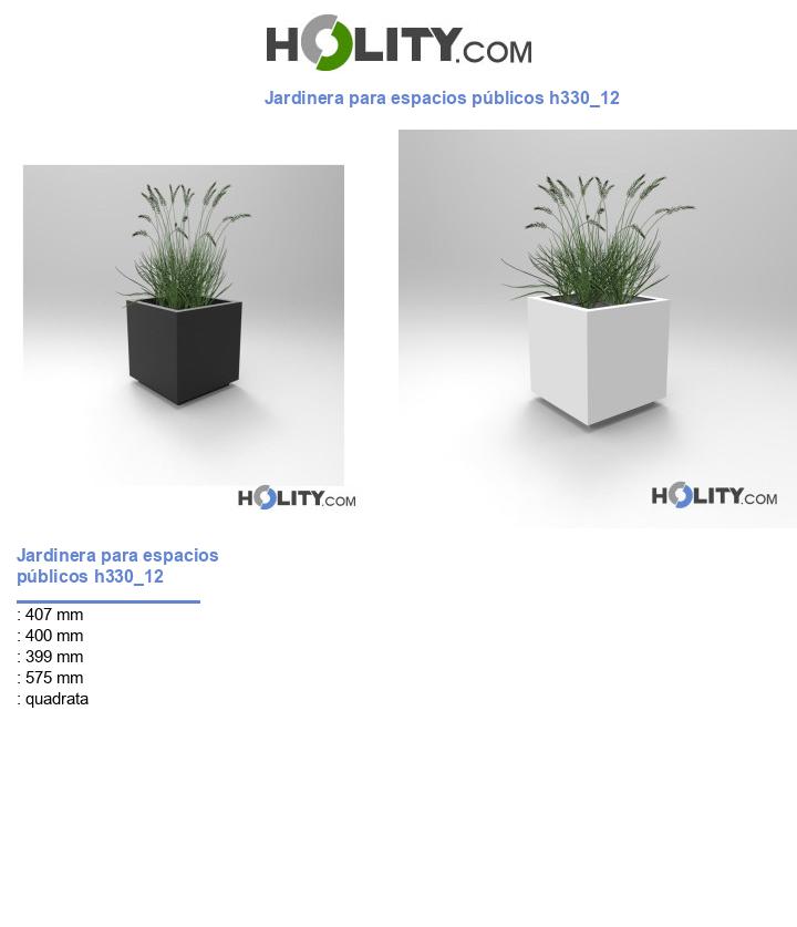 Jardinera para espacios públicos h330_12