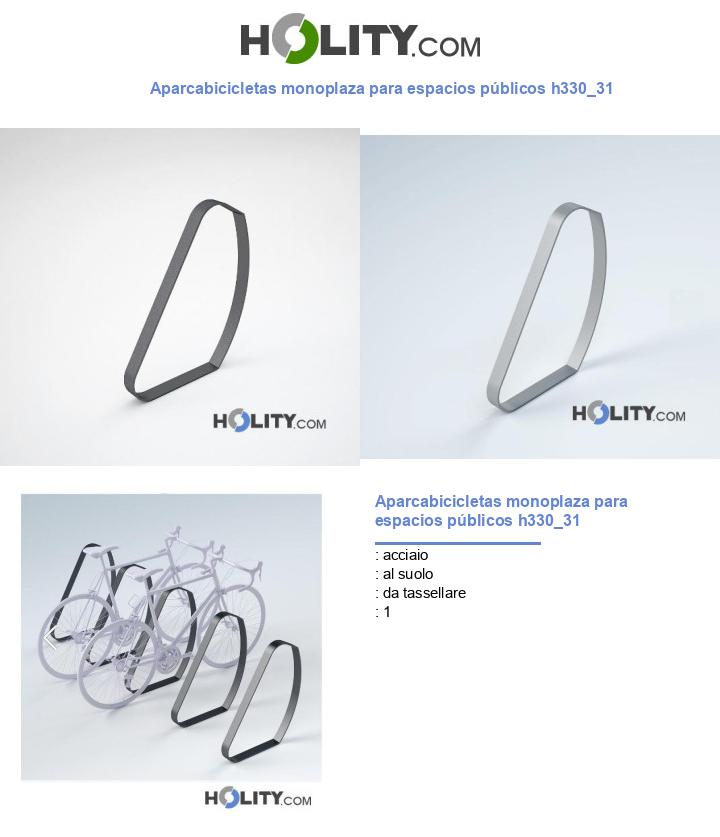 Aparcabicicletas monoplaza para espacios públicos h330_31