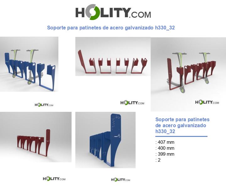 Soporte para patinetes de acero galvanizado h330_32