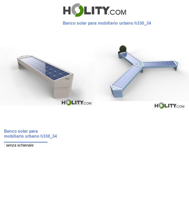 Banco solar para mobiliario urbano h330_34